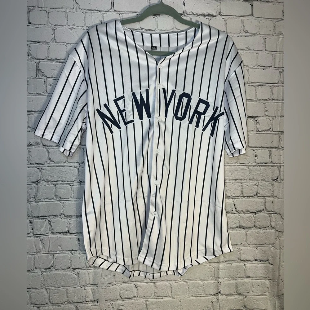 Juan Soto #22 New York Yankees White Pinstripes Baseball Jersey NWOT‎ ⚾️🔥 - Picture 3 of 4